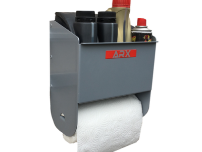 aceite de moto con porta papel