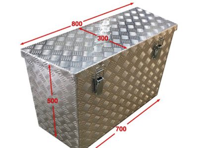 Cajón para remolque de aluminio
