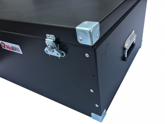Caja de aluminio para tecnologia con proteccion interior